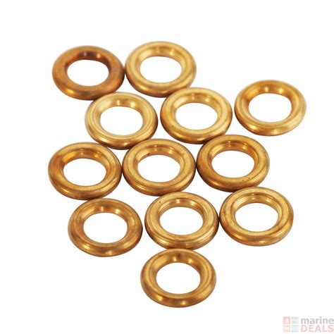 buy solid brass rings pc   marine dealscomau