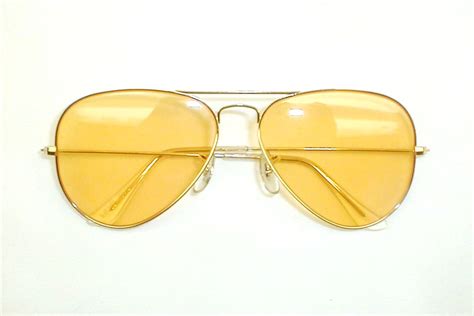 Ray Ban Aviator Sunglasses Photochromic Ambermatic Lenses Bausch And Lomb