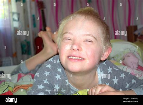 syndrome child  res stock photography  images alamy