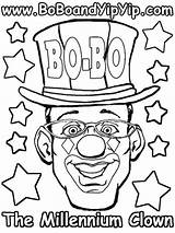 Bo Yip Clown Millennium sketch template