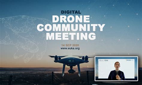 herbekijk de eerste digitale versie van de drone community meeting euka