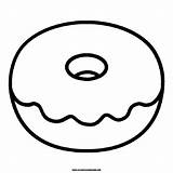 Donut Coloring Kolorowanka Druku Donuts Shopkins Wydrukuj Malowankę sketch template