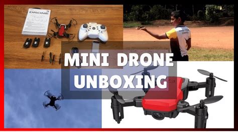mini drone unboxing youtube