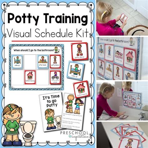 potty training visual schedules     hyperlexia