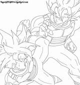 Goku Gohan Coloring Pages Training Lt Ssj2 Deviantart Drawings Popular sketch template