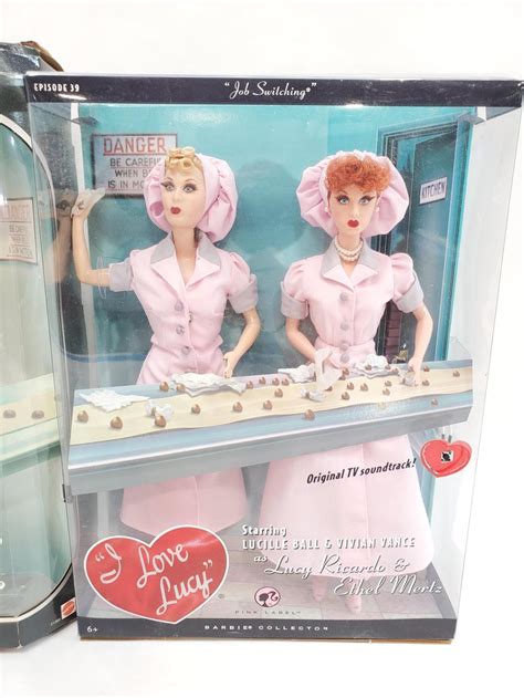 lot i love lucy edition barbie dolls