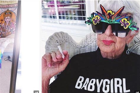 this 87 year old granny gives zero fucks and she is everyone s idol