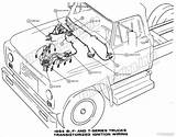 Ford Truck Drawing Wiring Getdrawings 1964 sketch template