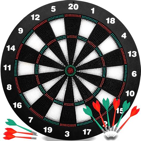 safety darts  kids dart board set   rubber dart board   soft tip darts