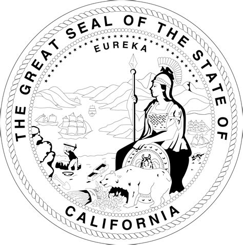 california state seal png   cliparts  images