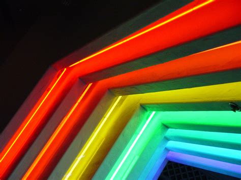 rainbow lights  photo  freeimages