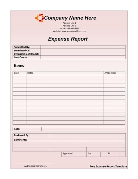 expense report templates    save money template lab