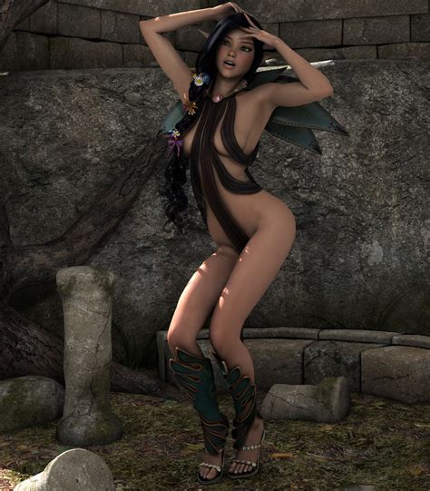 saucy 3d elven maiden is ready for some hot nudity at xxx 3d monsters