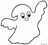 Colorear Ghost Preschool sketch template
