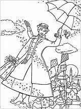 Poppins Kolorowanki Colorare Coloriages Déplacer Magique Permet Parapluie Enfants Dzieci Dla Envole sketch template
