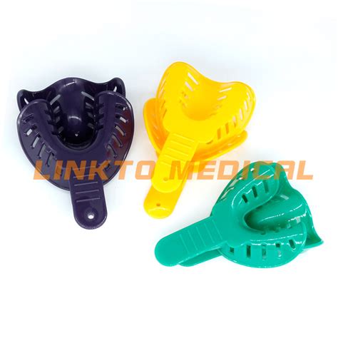 dult child color dental disposable plastic impression tray china