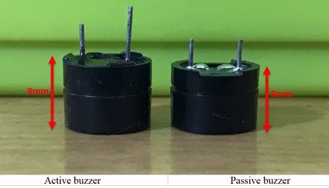buzzer  passive  active electrical engineering stack exchange