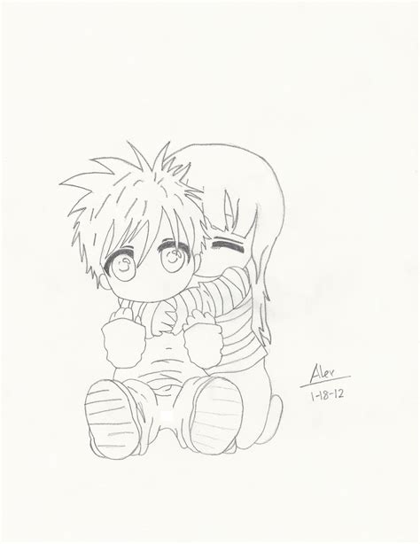 Emo Couples Drawing At Getdrawings Free Download