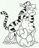 Tigger Pages Pooh Coloring Getcolorings Friends sketch template