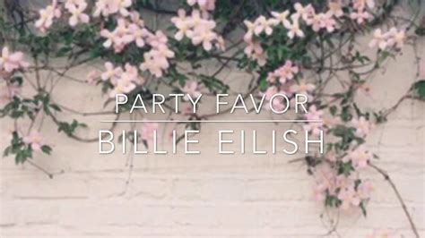 billie eilish party favor youtube