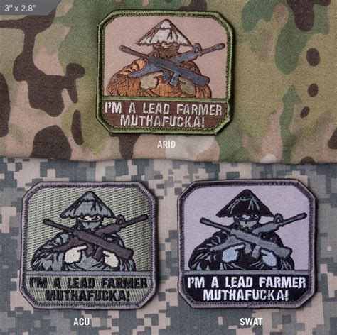 i m a lead farmer muthafucka patches tactical patches cool patches