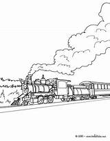Steam Engine Coloring Train Pages Landscape Color Hellokids Drawings Drawing Trains Rail Print Visit Choose Board sketch template