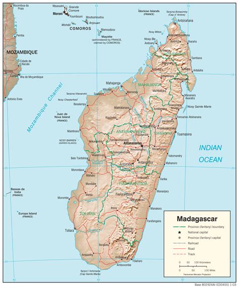 madagascar maps perry castaneda map collection ut library