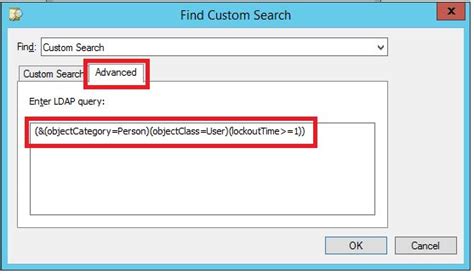 active directory query list locked user accounts