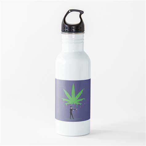 hemp drip water bottle  okearney redbubble