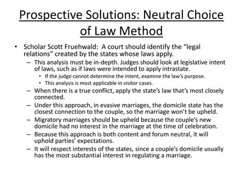 ppt same sex marriage and conflict of laws powerpoint