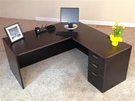 affordable office rectangular l desk 3 baystate office furniture