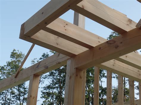 post  beam construction part  timberhaven log timber homes