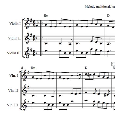 swallowtail jig sheet  irish tune harmony arrangement celtic fiddle  georgia