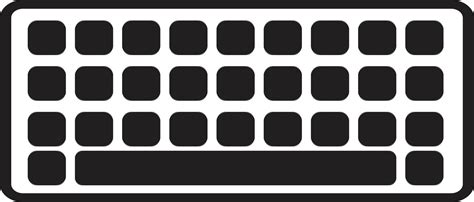 keyboard icon keyboard icon   web site design logo app ui keyboard pc symbol