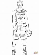 Coloring Butler Jimmy Nba Pages Clipart Basketball Printable Leonard Kawhi Drawing Spurs Clipground Sports Template Supercoloring Categories sketch template
