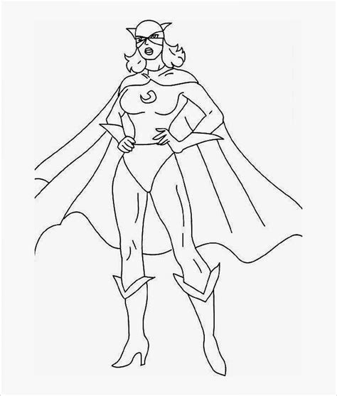 female superheroes coloring pages remi