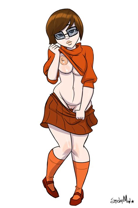 Velma Dinkley By Stickymon Hentai Foundry