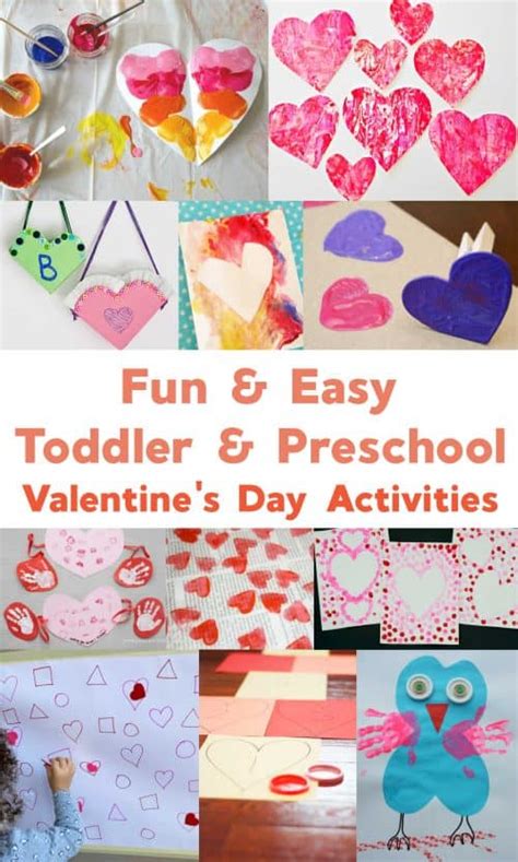 easy valentines day activities  toddlers preschool emma owl