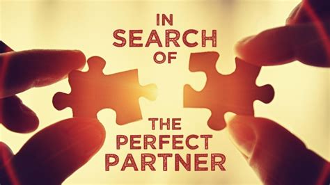 in search of the perfect partner youtube
