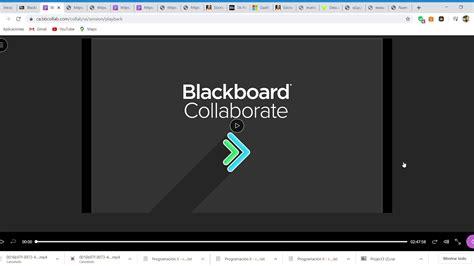 descargar grabaciones de blackboard collaborate ultra youtube