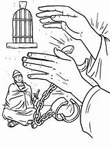 Escapes Jail Freed Denies Apostles 1488 Preschool sketch template