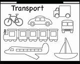 Medios Transportation Terrestres Animadas Acuáticos Aéreos Mu sketch template