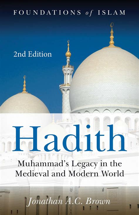 hadith book by jonathan a c brown official publisher