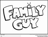 Coloring Family Pages Guy Peter Drawing Griffin Printable Cat Cartoon Clipart Color Draw Library Colouring Logo Getcolorings Comments Adults Adult sketch template