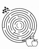 Coloring Pages Mazes Games Maze Kids Johnny Appleseed Interactive Color Game Drawing Colouring Printable Apple Augmented Reality Activities Print Easy sketch template