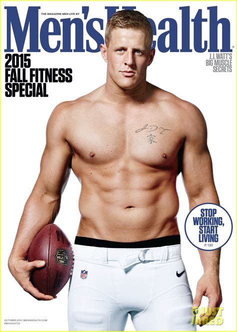 Nfl Superstar J J Watt Is Shirtless And Ripped For Men S