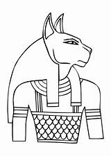 Egyptian Goddesses sketch template