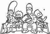 Simpsons Coloring Simpson Pages Family Printable Print Halloween Maggie Bart Lisa Movie Color Homer Kids Pdf Getcolorings Wecoloringpage Super Funny sketch template