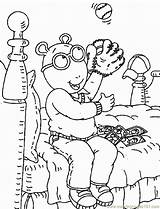 Arthur Coloring Pages Print Cartoons Kids Printable Friends Book Characters sketch template
