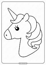 Unicorns Coloringoo Sheets sketch template